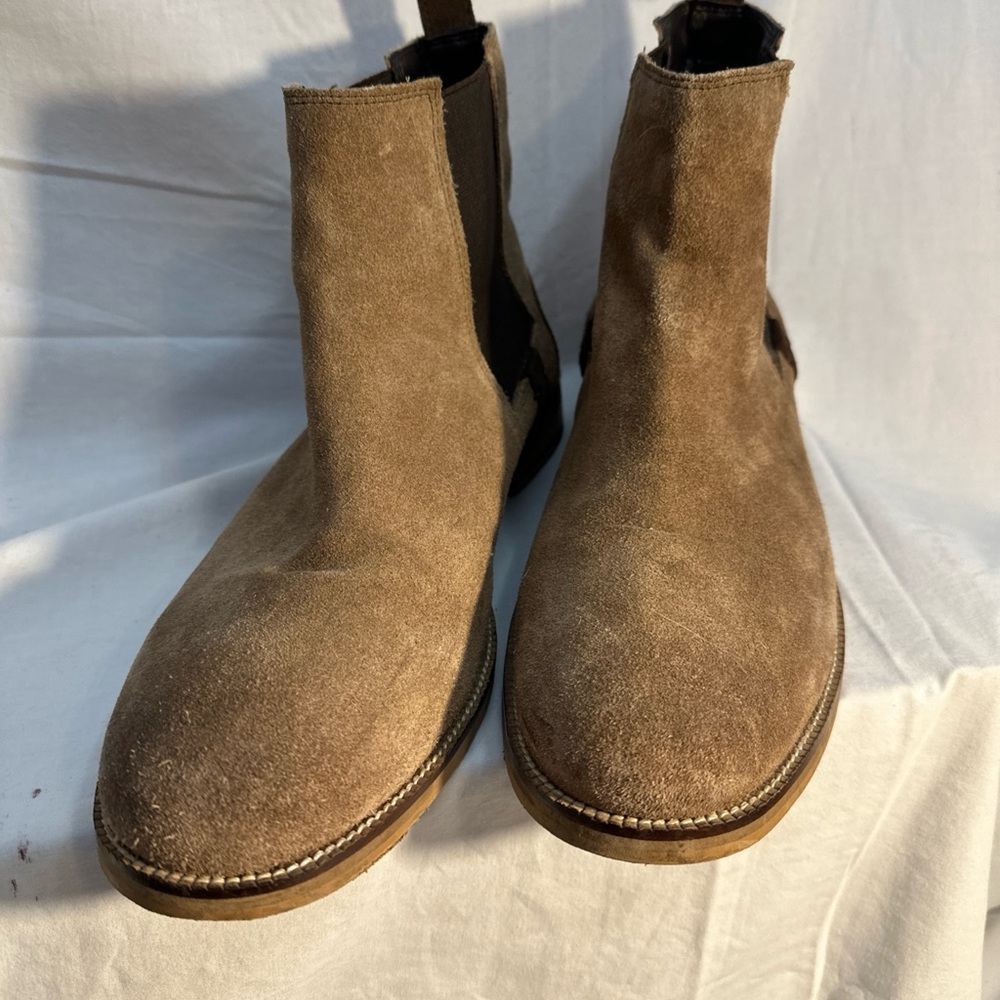 Outpost Makers Brandon Suede Leather Ankle Boots Size 12